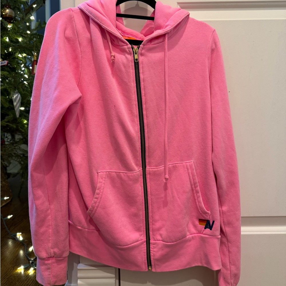 Aviator Nation Zip Up Hoodie